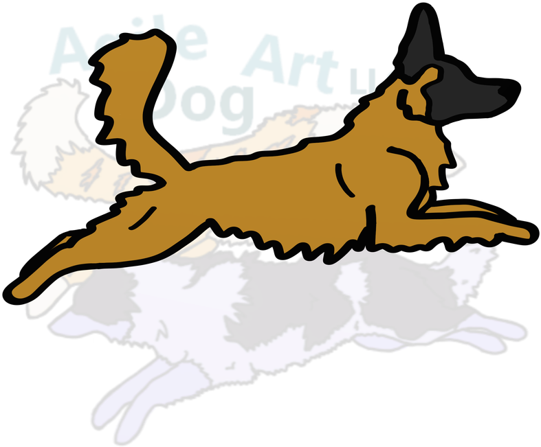 Malinois Dog Clipart (800x800), Png Download