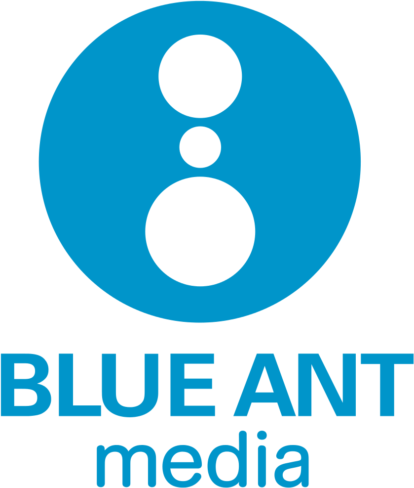 Transparent Ant Blue - Blue Ant Media Clipart (874x1024), Png Download