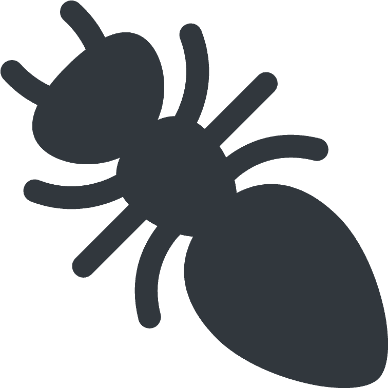 Ant Emoji Clipart - Ant Emoji Discord - Png Download (800x800), Png Download
