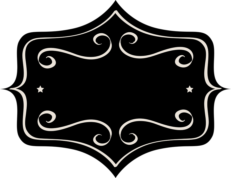 Label Tag Black Image - Logo Kosongan Vector Clipart (640x491), Png Download