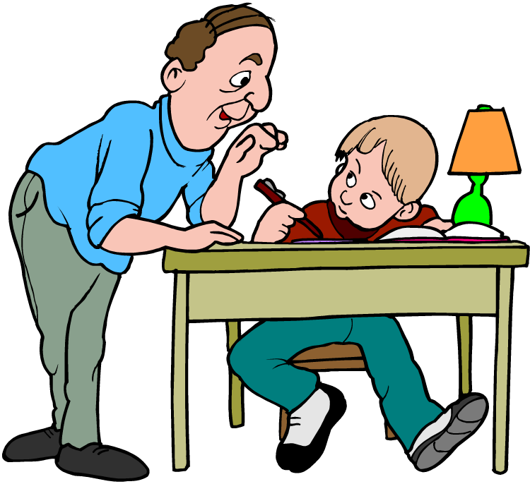 Free Pictures Of Grandpa, Download Free Clip Art, Free - Help With Homework Clipart - Png Download (750x686), Png Download