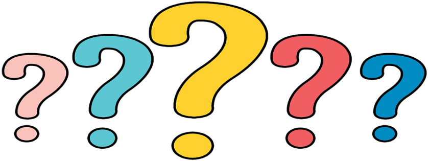 Question Marks Clipart Png Transparent Png (900x471), Png Download