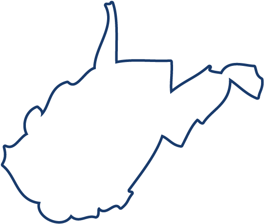 West Virginia - Line Art Clipart (602x602), Png Download