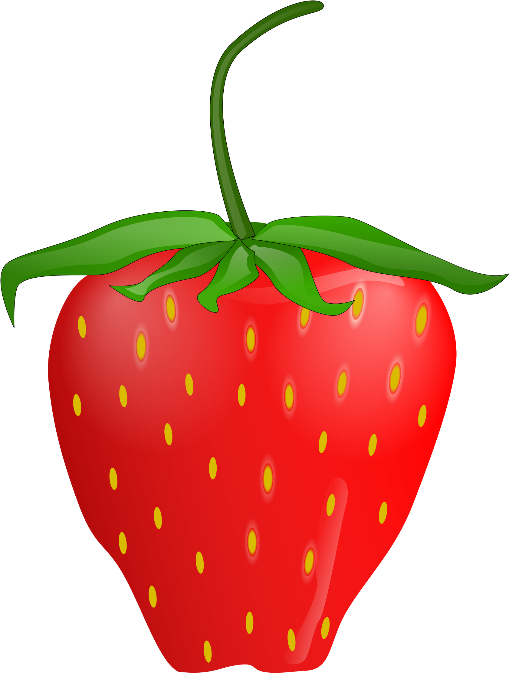 Strawberry The Hungry Caterpillar Clipart (1890x2400), Png Download