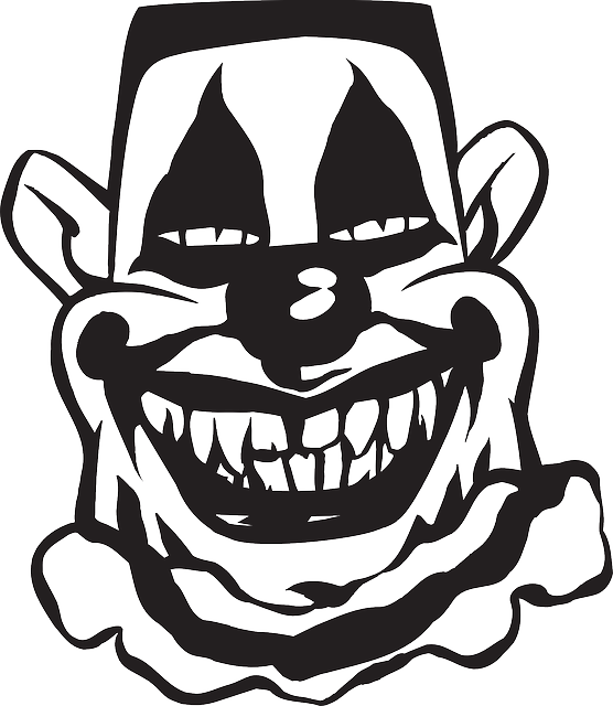 Creepy Book Clipart Clip Royalty Free Download Scary - Scary Black And White Clipart - Png Download (556x640), Png Download