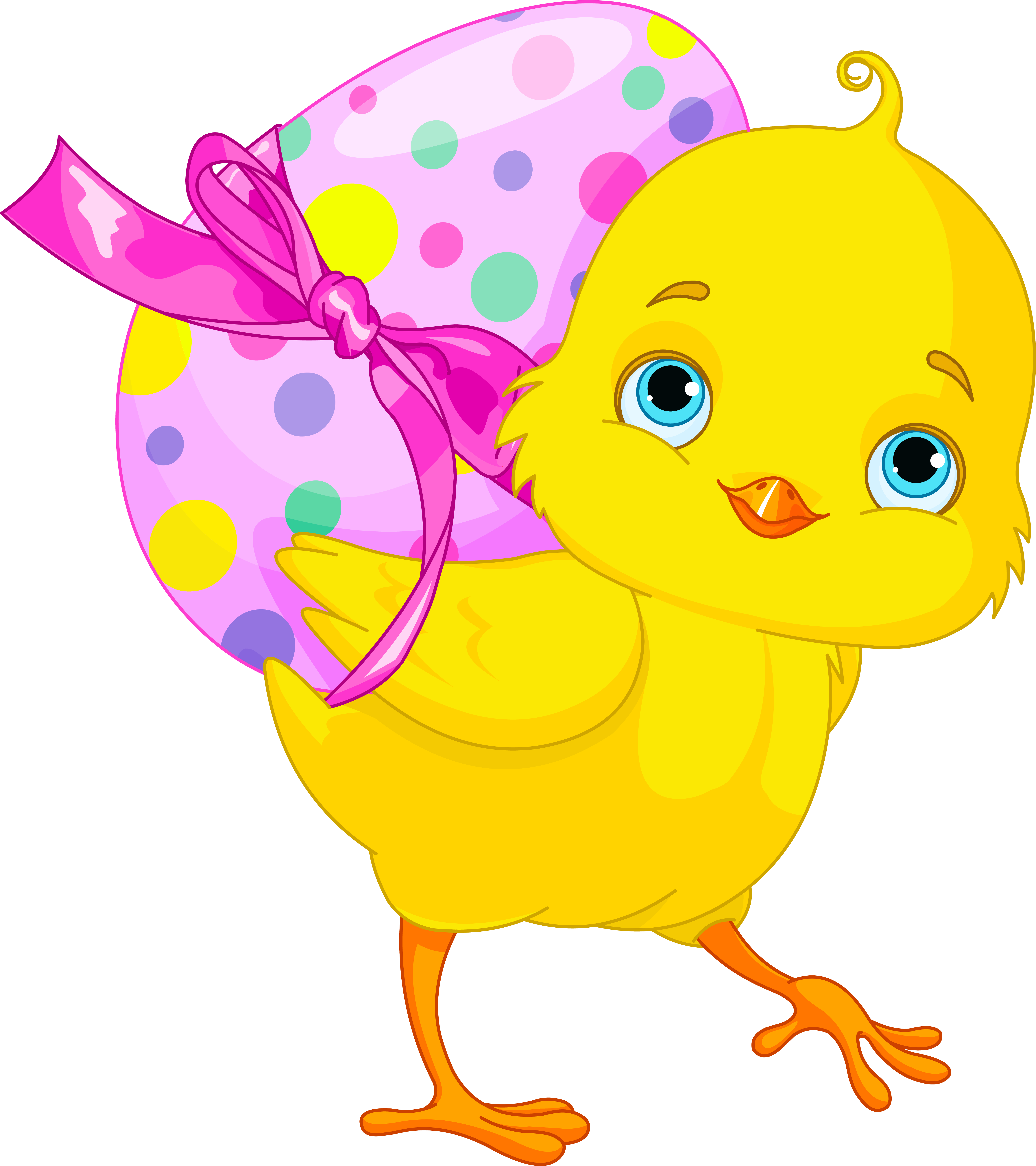 Transparent Children Clipart - Chicken Easter Clipart - Png Download (5655x6363), Png Download