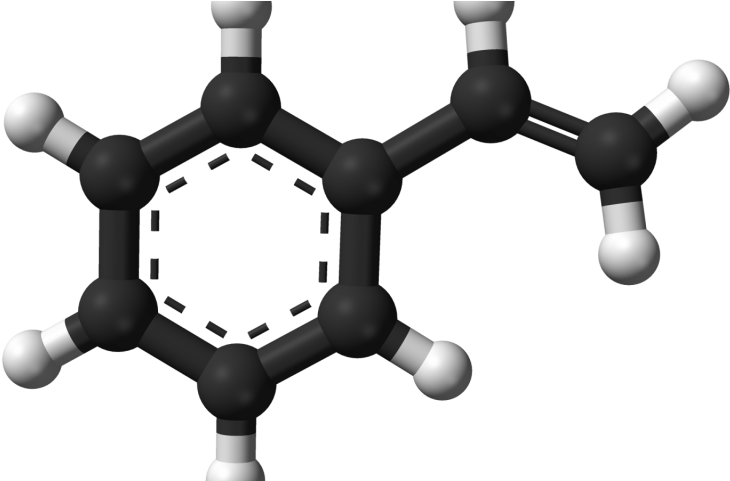 Styrene - 1 3 5 Trichlorobenzene Clipart (800x480), Png Download