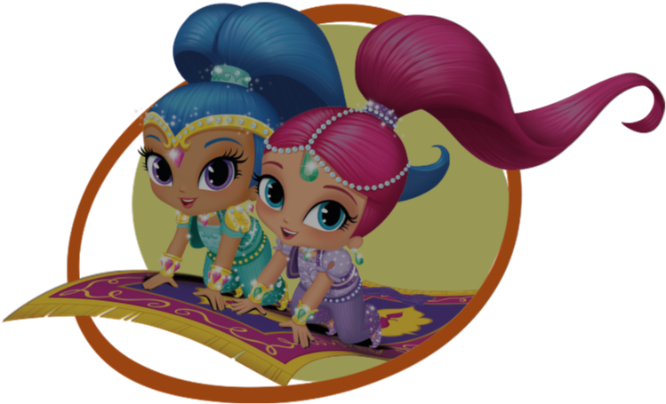 Shimmer And Shine Hd Clipart (900x600), Png Download