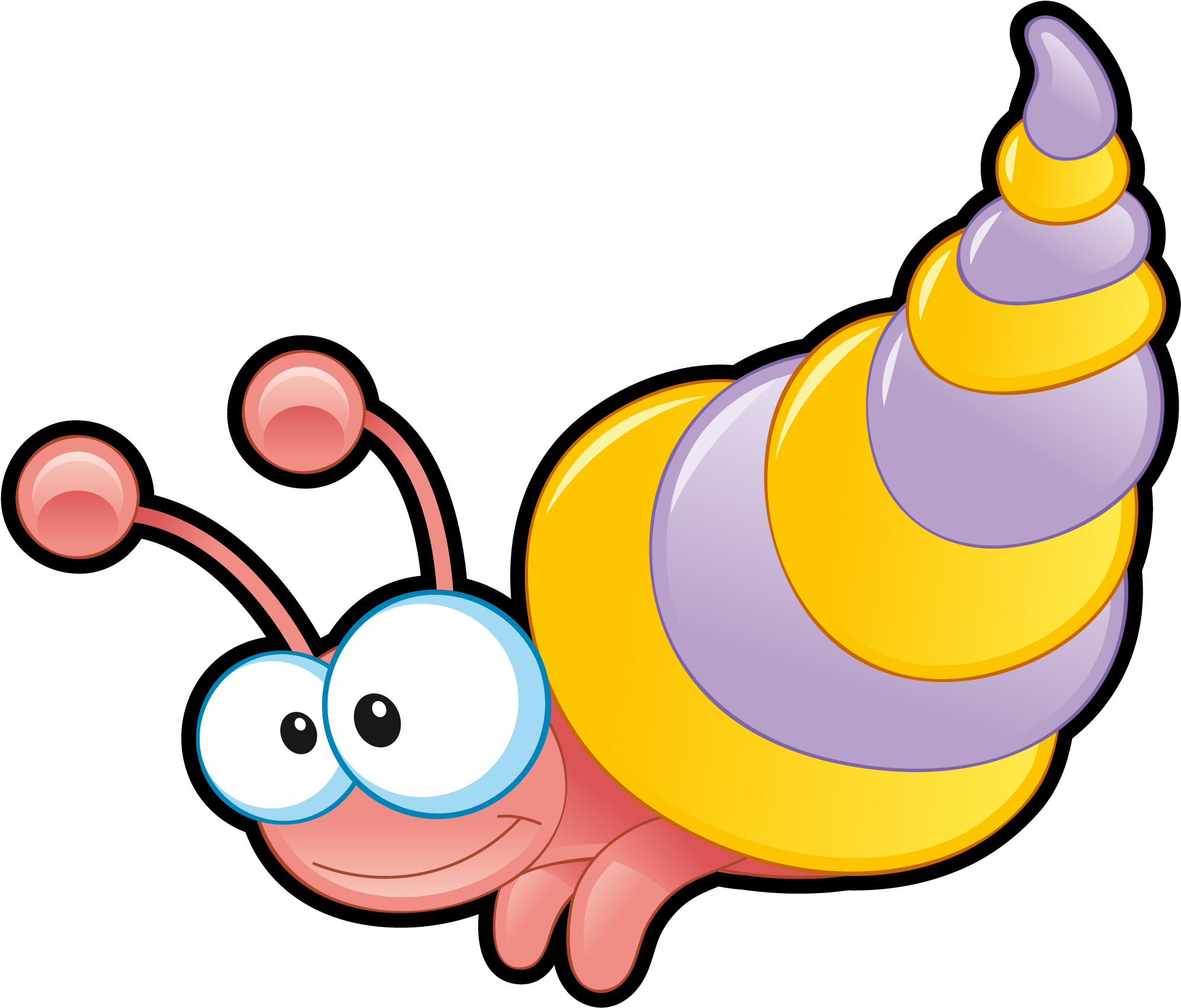 Insect Sea Animal Alphabet - Cute Cartoon Sea Animal Clipart (1993x1701), Png Download