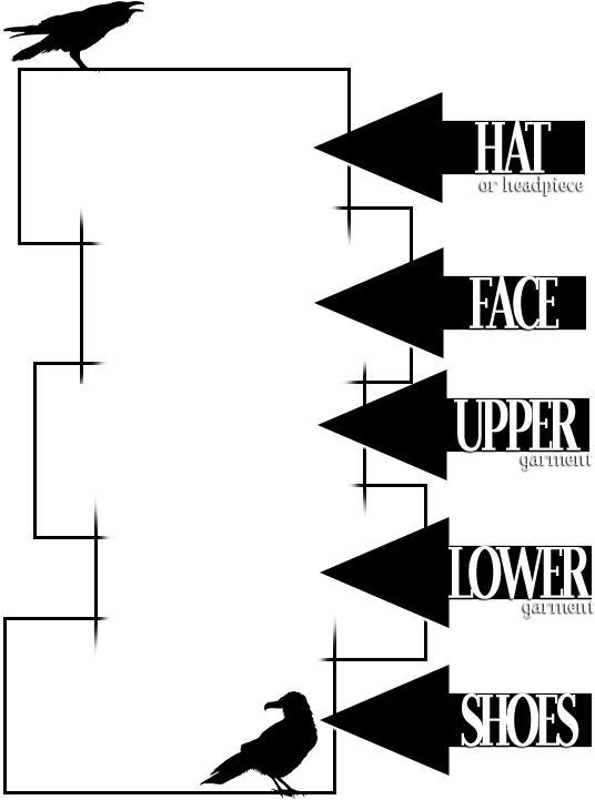 Raven Vector Clipart (545x728), Png Download