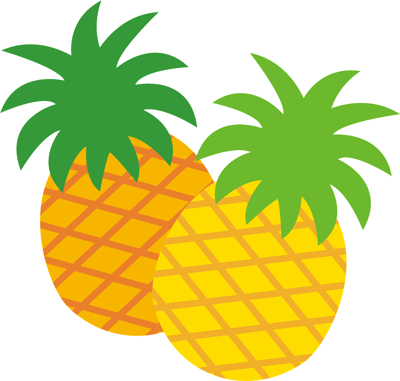 パイナップル イラスト フリー Clipart (1718x1920), Png Download