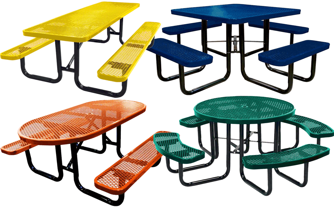 Picture - Picnic Table Clipart (1100x728), Png Download