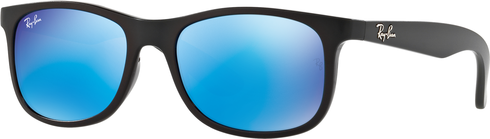 Sunglasses Ray-ban Accessories Ban Wayfarer Clothing - Ray Ban Andy Rb4202 Blue Clipart (2090x1357), Png Download