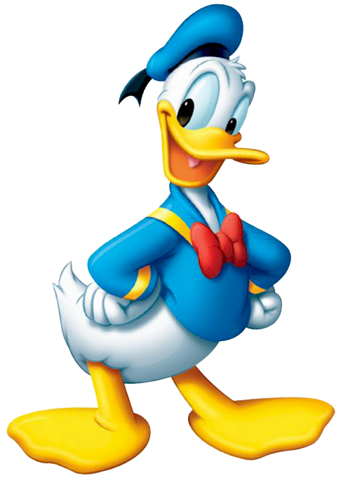 Donald Duck Clipart (486x688), Png Download