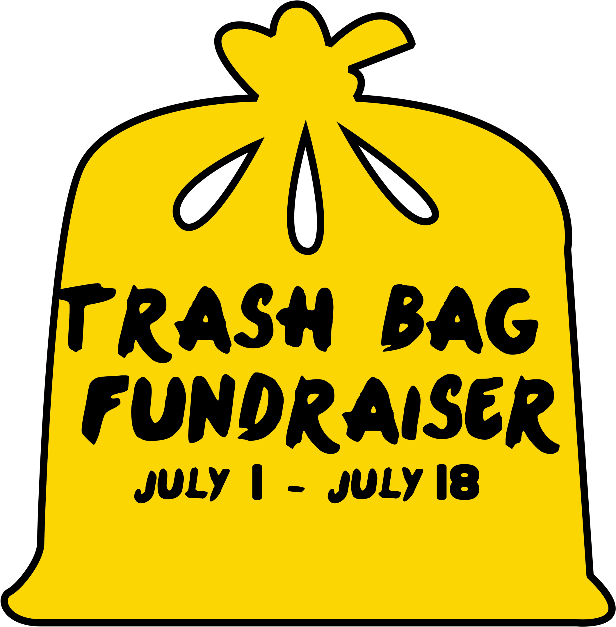 Trash Bag Sales Clipart (2500x2500), Png Download