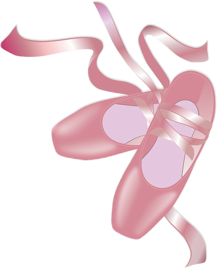 Download Clipart Ballet Shoes Transparent - Png Download (#5547575