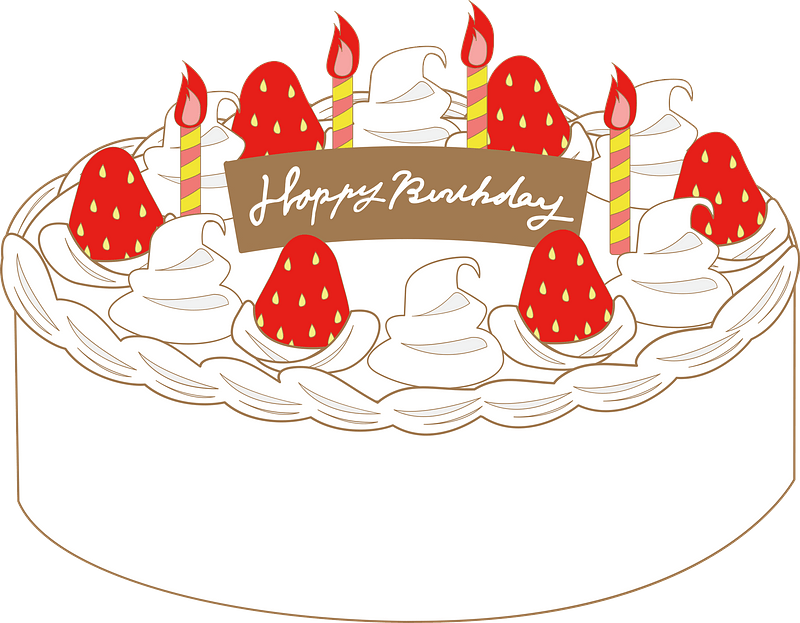 Birthday Cake Clipart - Birthday Cake - Png Download (800x623), Png Download