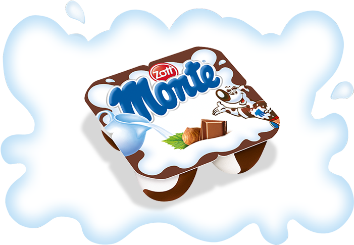 Monte Joghurt Clipart (850x544), Png Download