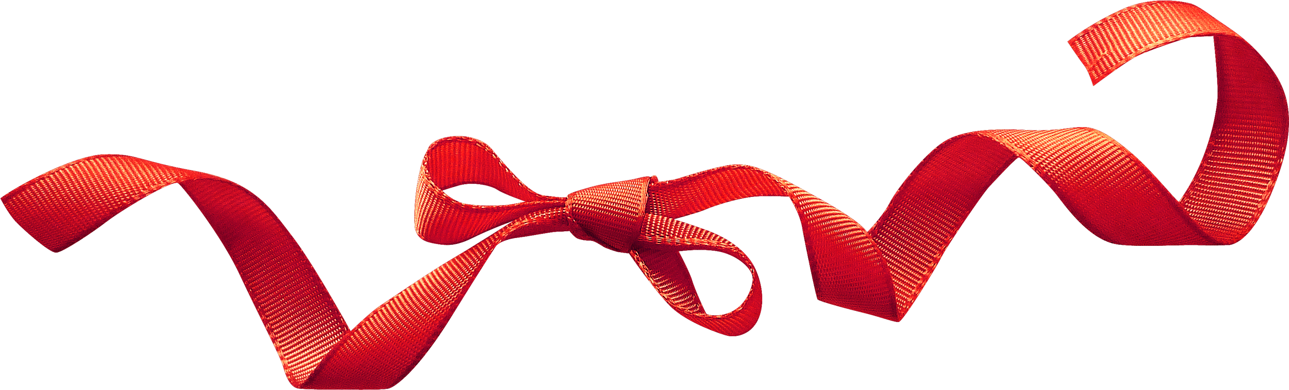 Brown Ribbon Orange Clip Art - Wrapping Ribbon Png Transparent Png (2632x1717), Png Download
