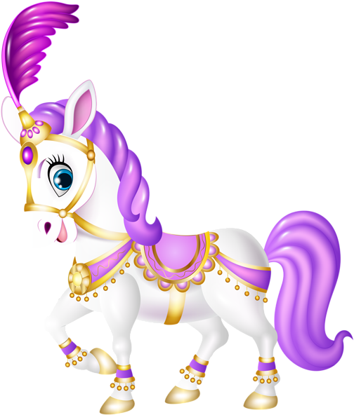 Pony Clipart Border - Pony Cartoon Png Transparent Png (514x600), Png Download
