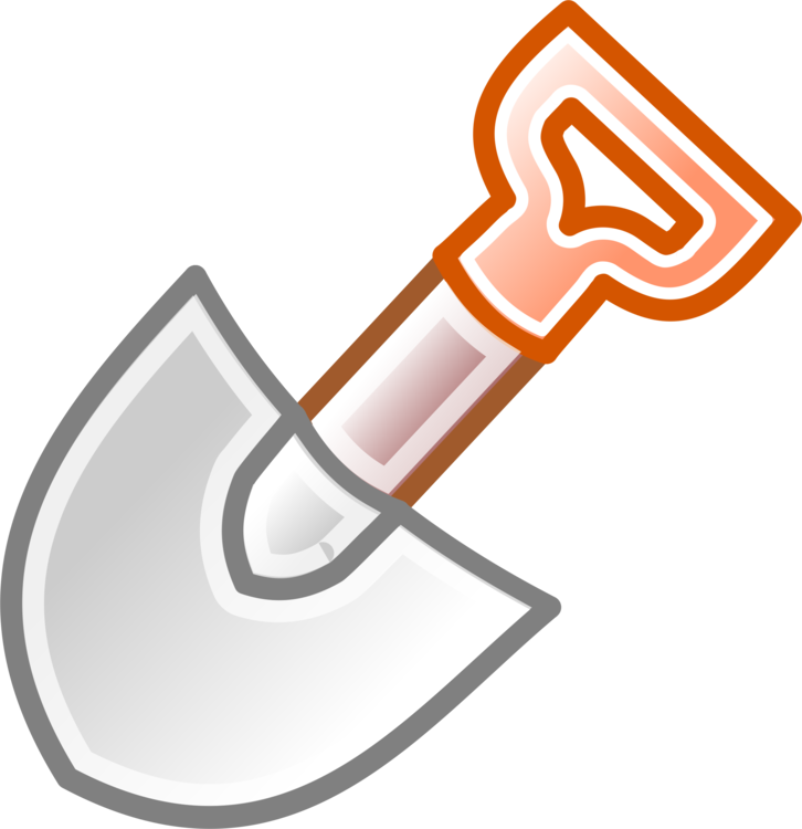 Thumb Image - Shovel Clipart - Png Download (726x750), Png Download