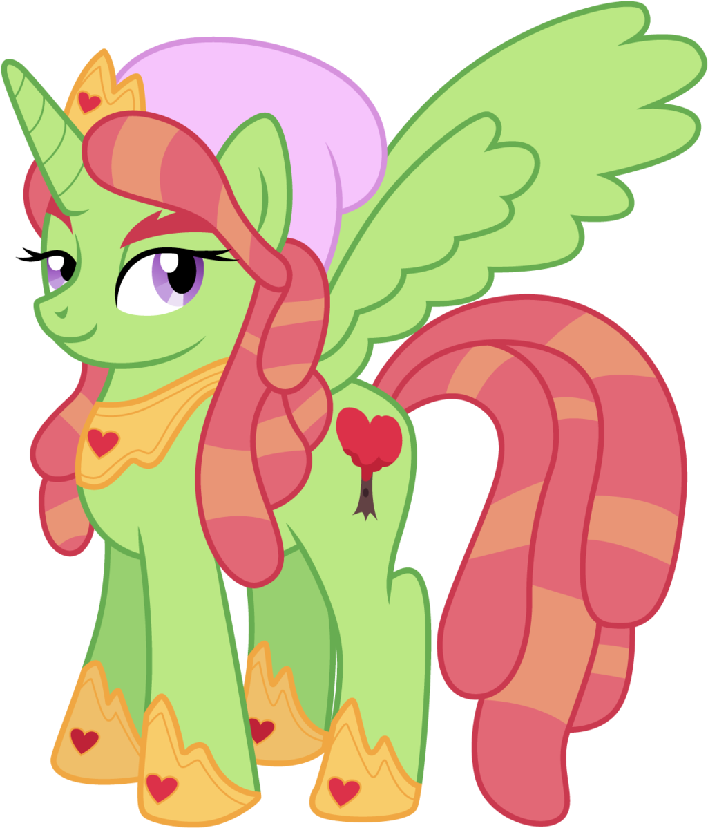 Pony Fluttershy Flower Green Flowering Plant Mammal - My Little Pony Tree Hugger Clipart (1024x1211), Png Download