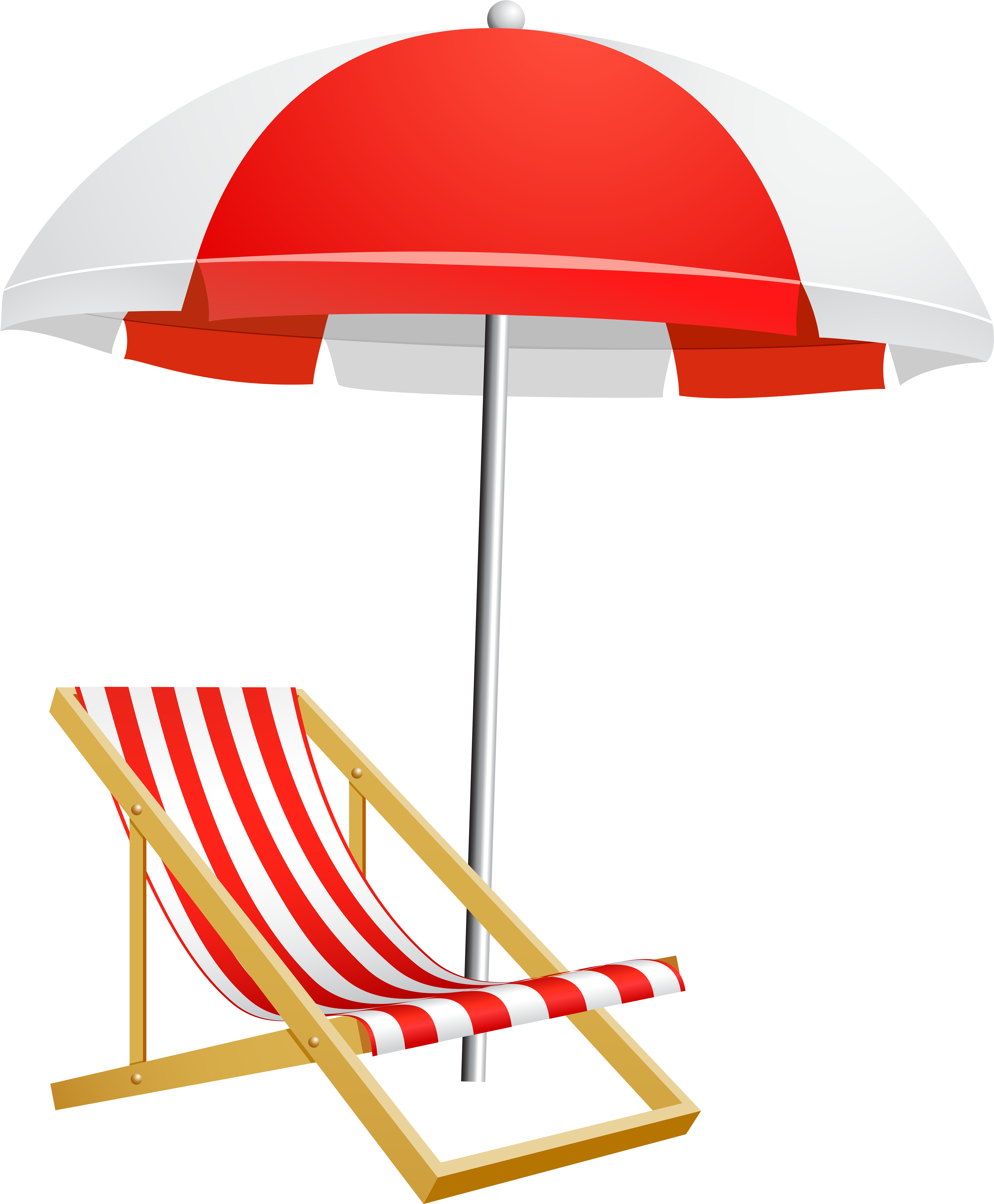 Umbrella Beach Clip Art - Beach Umbrella Clipart Transparent Background - Png Download (5783x7000), Png Download
