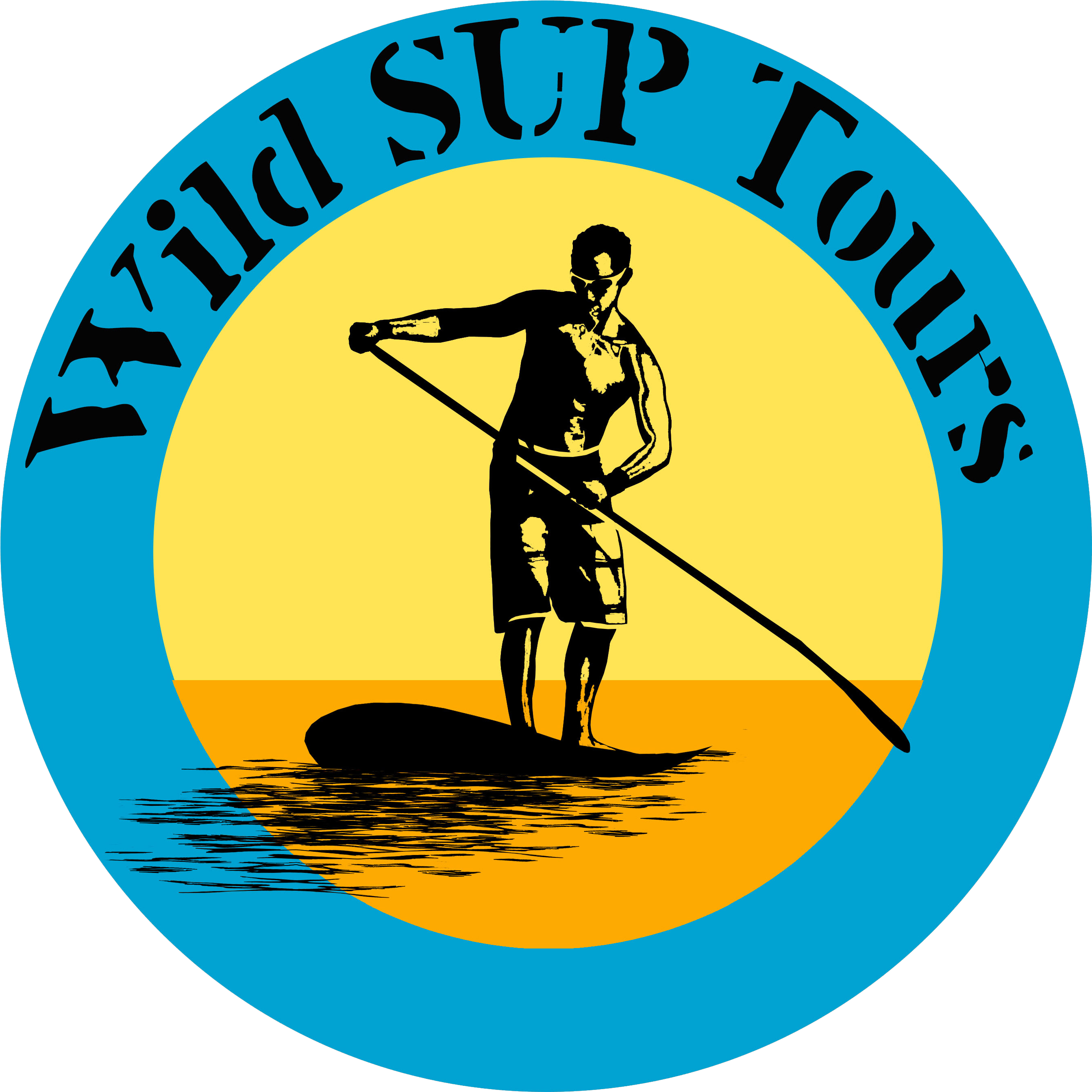 Wild Sup Tours - Illustration Clipart (2835x2835), Png Download