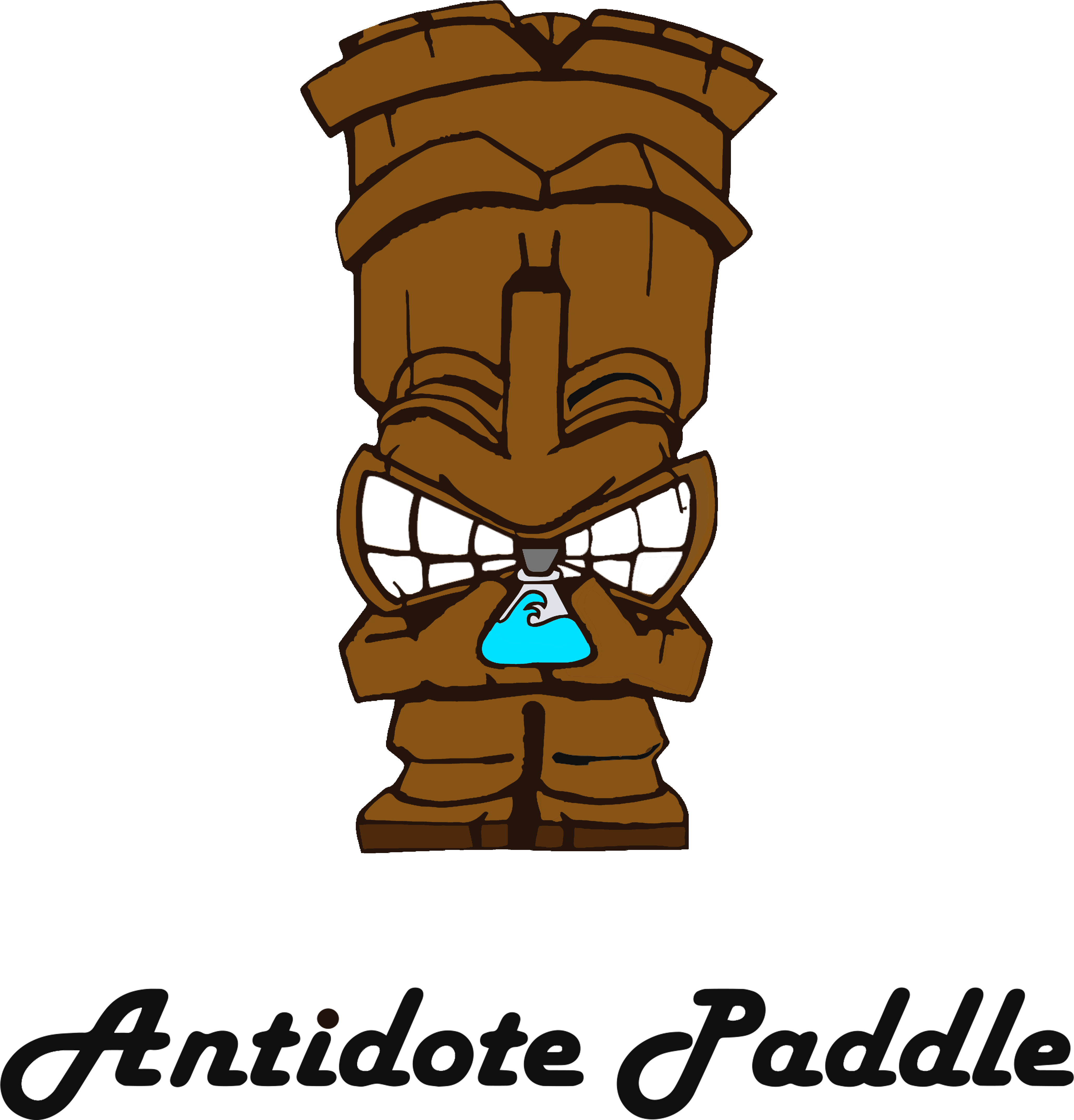 Transparent Paddle Boarding Clipart - Cartoon - Png Download (4123x4300), Png Download