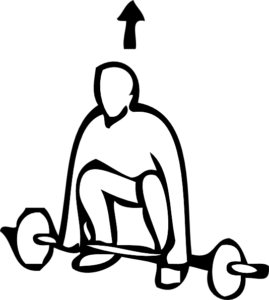 Transparent Sports Clipart Black And White - Png Download (534x596), Png Download