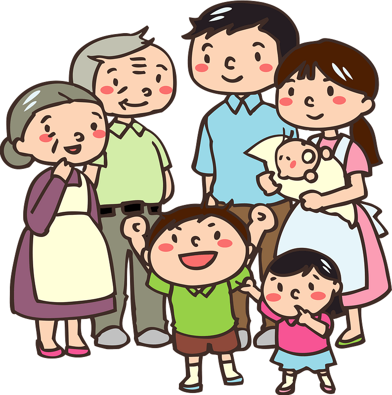 Family Clipart - Png Download (793x800), Png Download