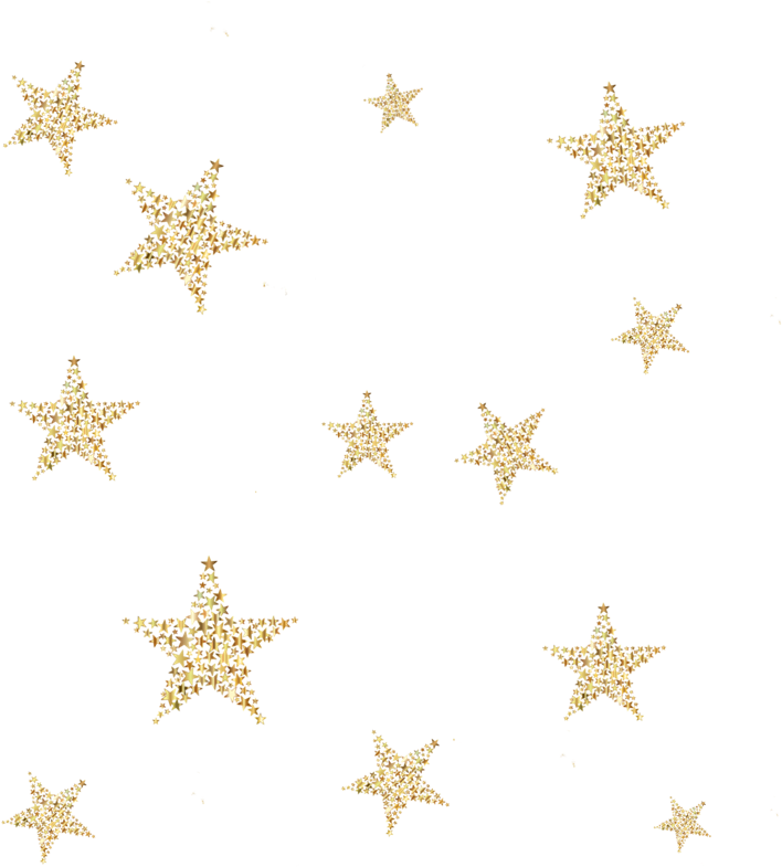 Transparent Golden Stars Png - Marine Invertebrates Clipart (708x785), Png Download