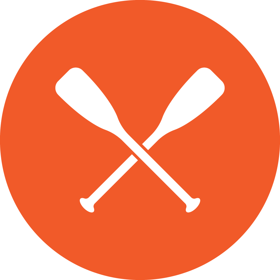 Canoes Kayaks - Clip Art - Png Download (910x910), Png Download