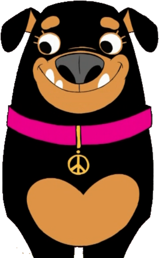 101 Dalmatian Street Wiki - Roxy De Calle Dalmatas 101 Clipart (720x900), Png Download