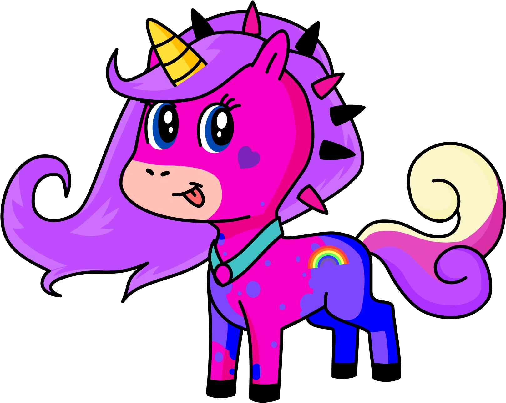 Unicorn Clipart (2000x2000), Png Download