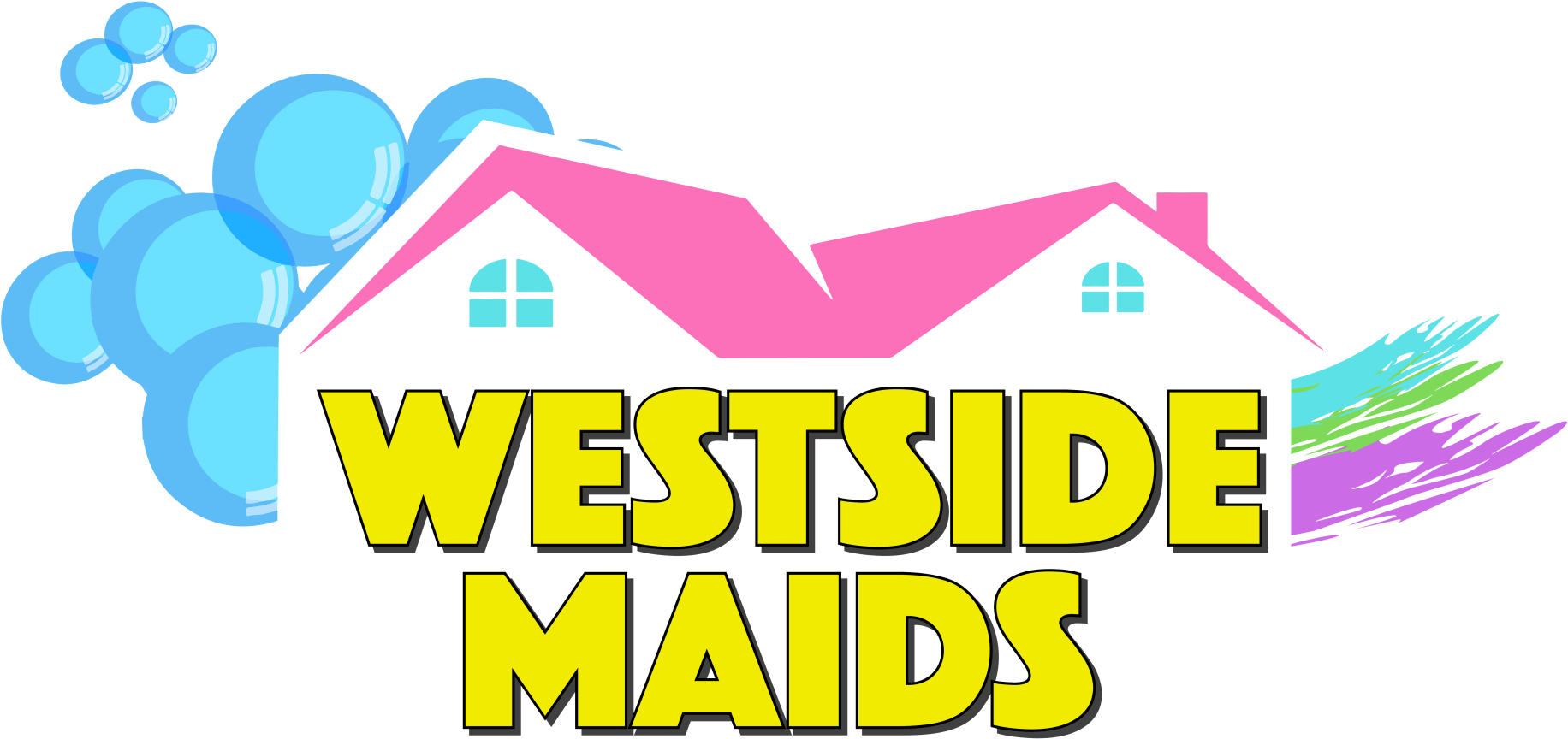 Westside Maids Logo Clipart (1920x923), Png Download
