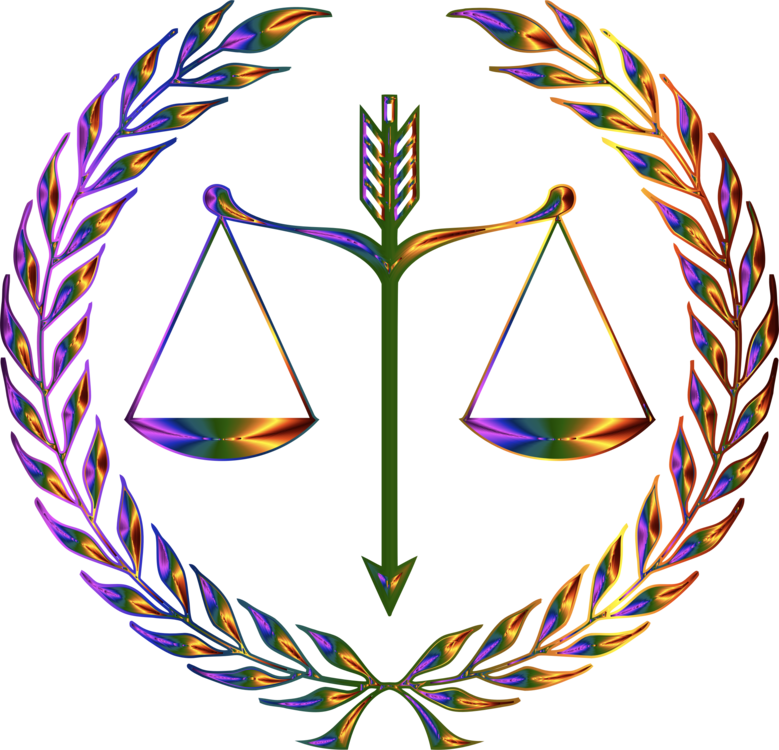 Symmetry,symbol,circle - Justice Law Logo Png Clipart (779x750), Png Download