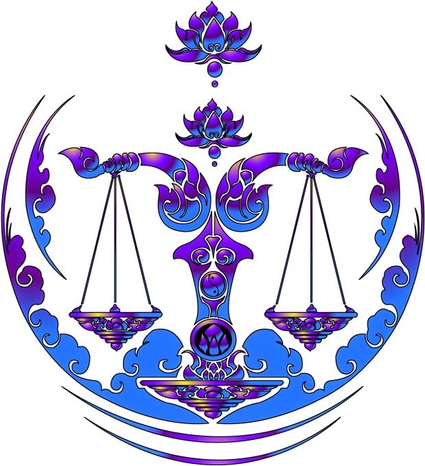 Zodiac Sign Libra Logo Clipart (680x736), Png Download