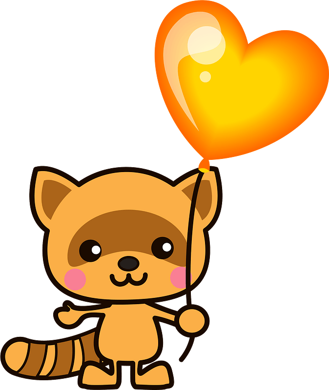 Raccoon Dog Animal Clipart - Transparent Koala Gif - Png Download (674x800), Png Download