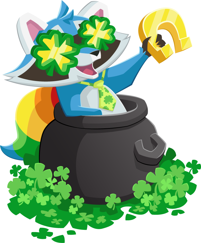 Luckyday Raccoon Clipart (792x960), Png Download