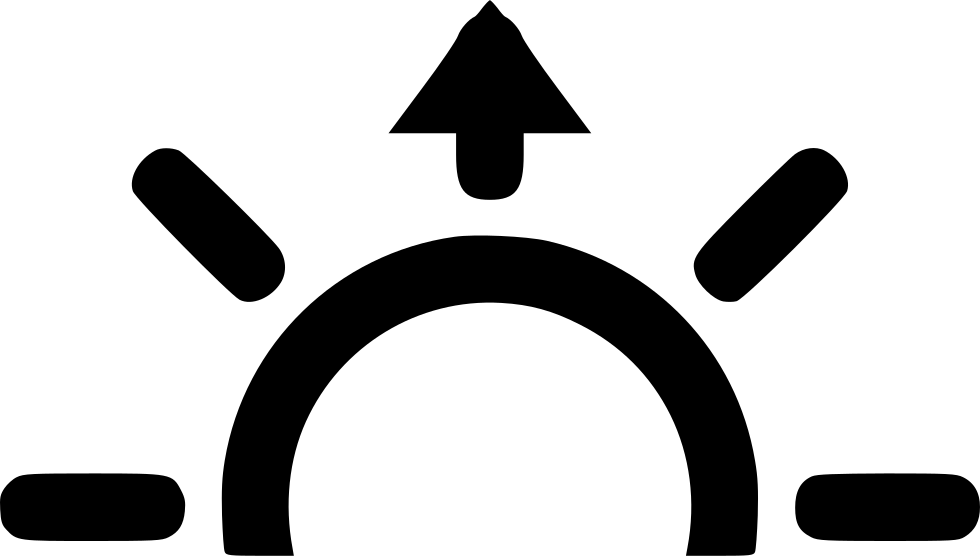 Sun Sunrise - Light Bulb Cartoon Green Clipart (980x556), Png Download