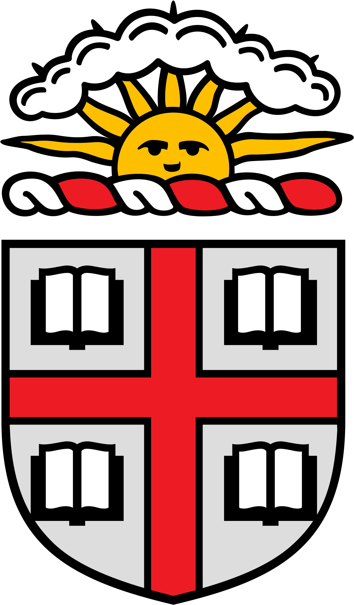 Brown University Logo Clipart (1200x2038), Png Download