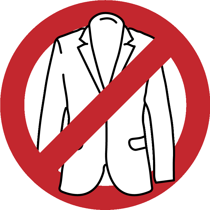 No Jacke Required Clipart (800x801), Png Download