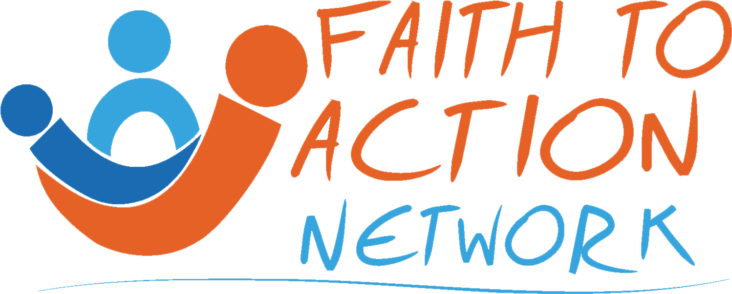 Faith Clipart Action Clipart - Faith To Action Network Logo - Png Download (1575x788), Png Download