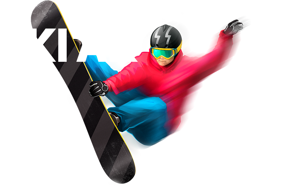 Olympic Winter Games Skiing Snowboarding Sport Clipart - Snowboard Png Transparent Png (917x593), Png Download