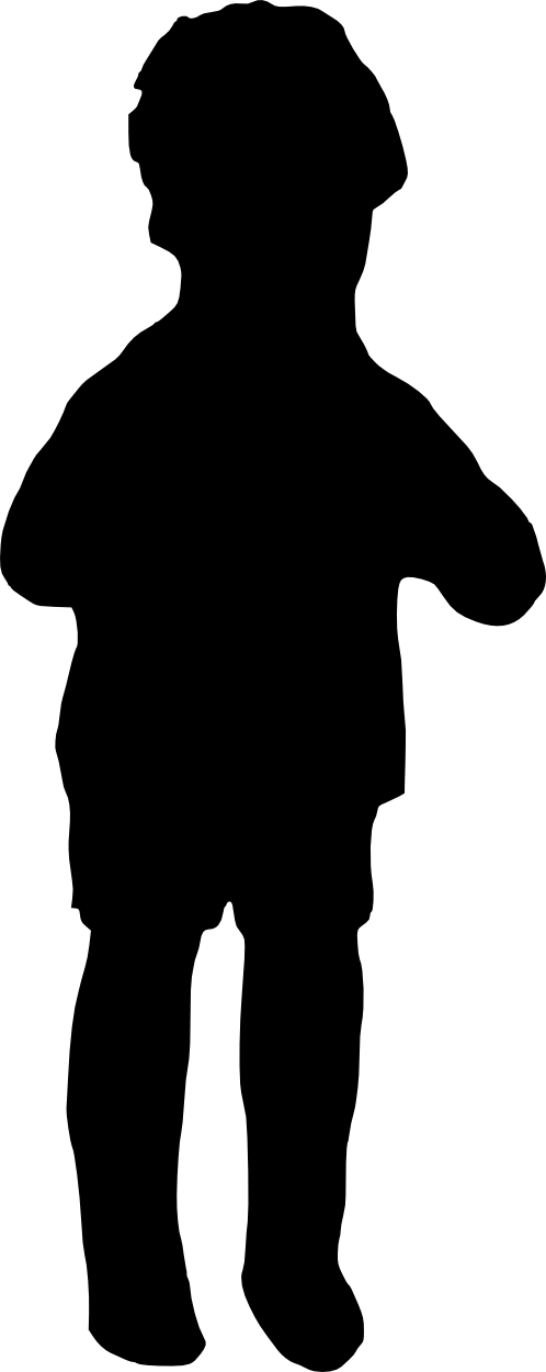 Boy Silhouette - Transparent Background Soldier Silhouette Png Clipart (498x1250), Png Download