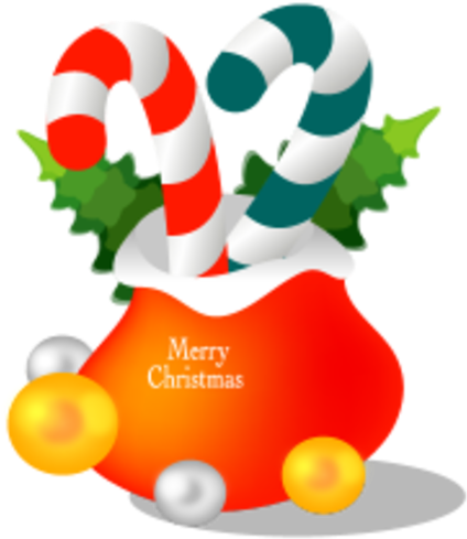 Merry Christmas Icon Png Clipart (600x600), Png Download