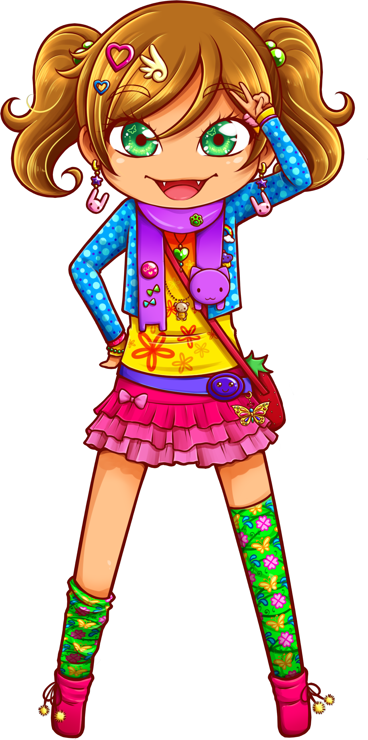 Cartoon Clipart (1489x2845), Png Download