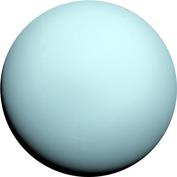 Planet Clipart Transparent - Uranus Transparent - Png Download (800x800), Png Download