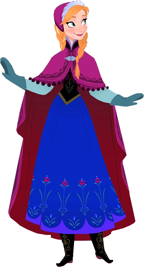 Neverland - Anna Frozen Concept Art Clipart (600x987), Png Download